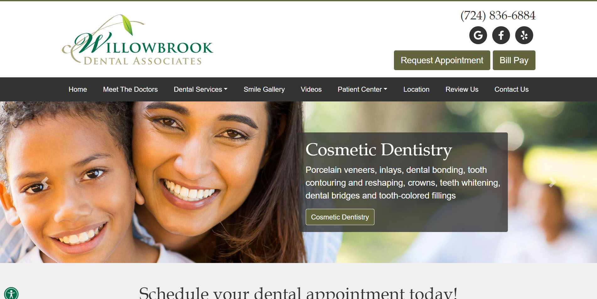 Dental Website Design #10 by Dental Web Services