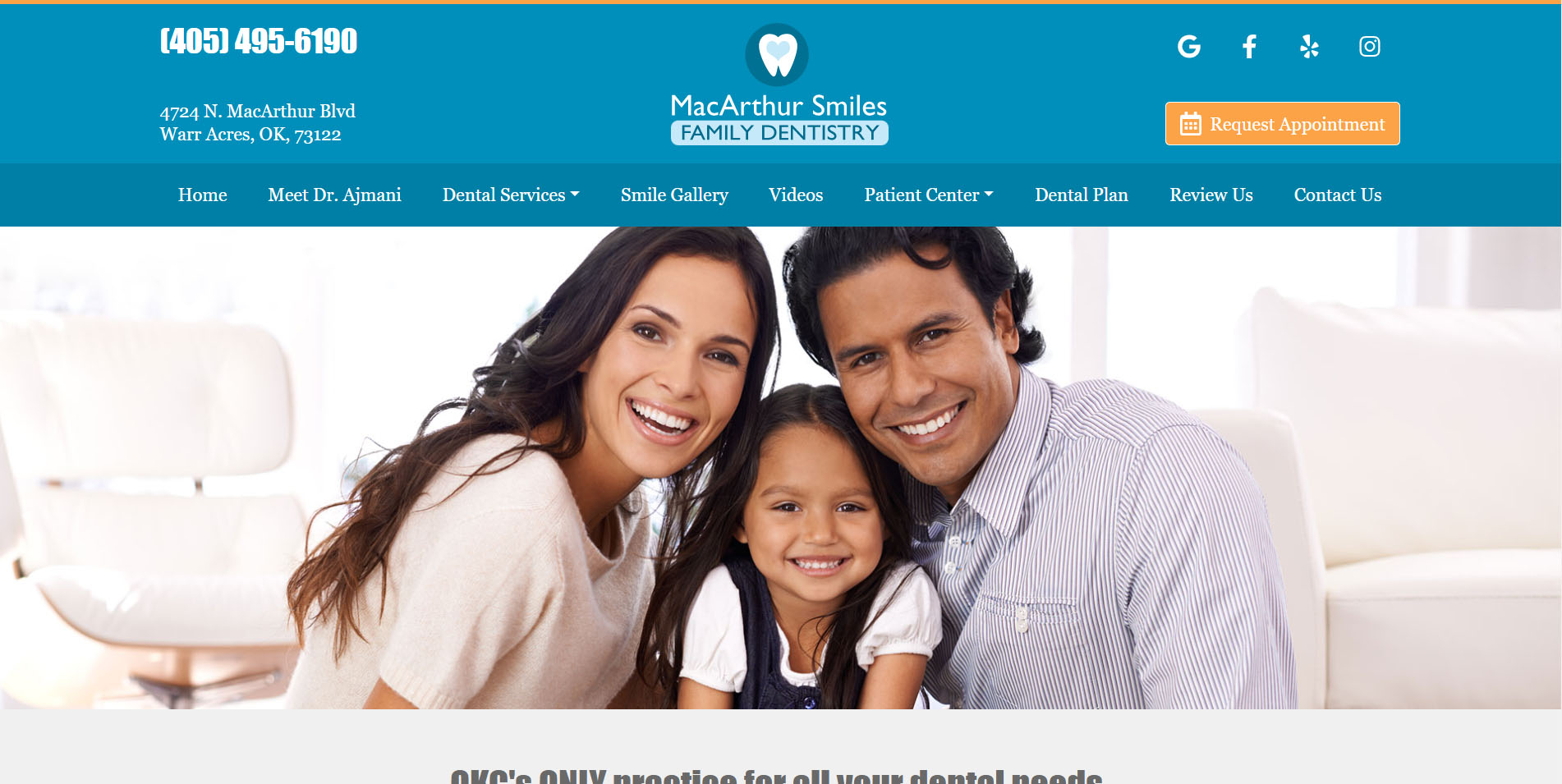 Dental Website Design #3 by Dental Web Services