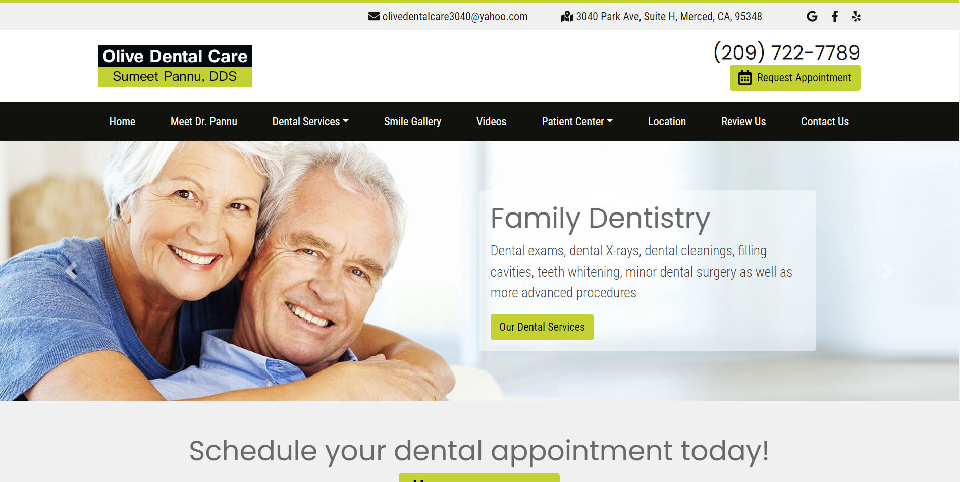 Dental Website Design #4 by Dental Web Services