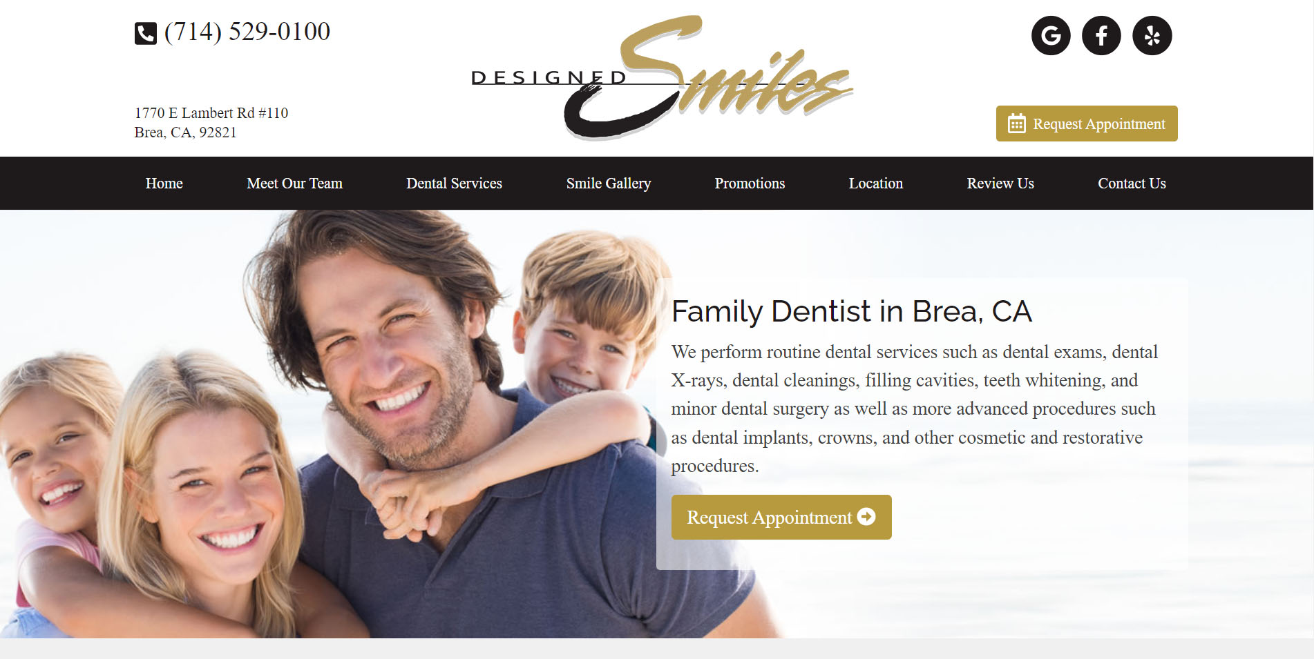 Dental Website Design #5 by Dental Web Services