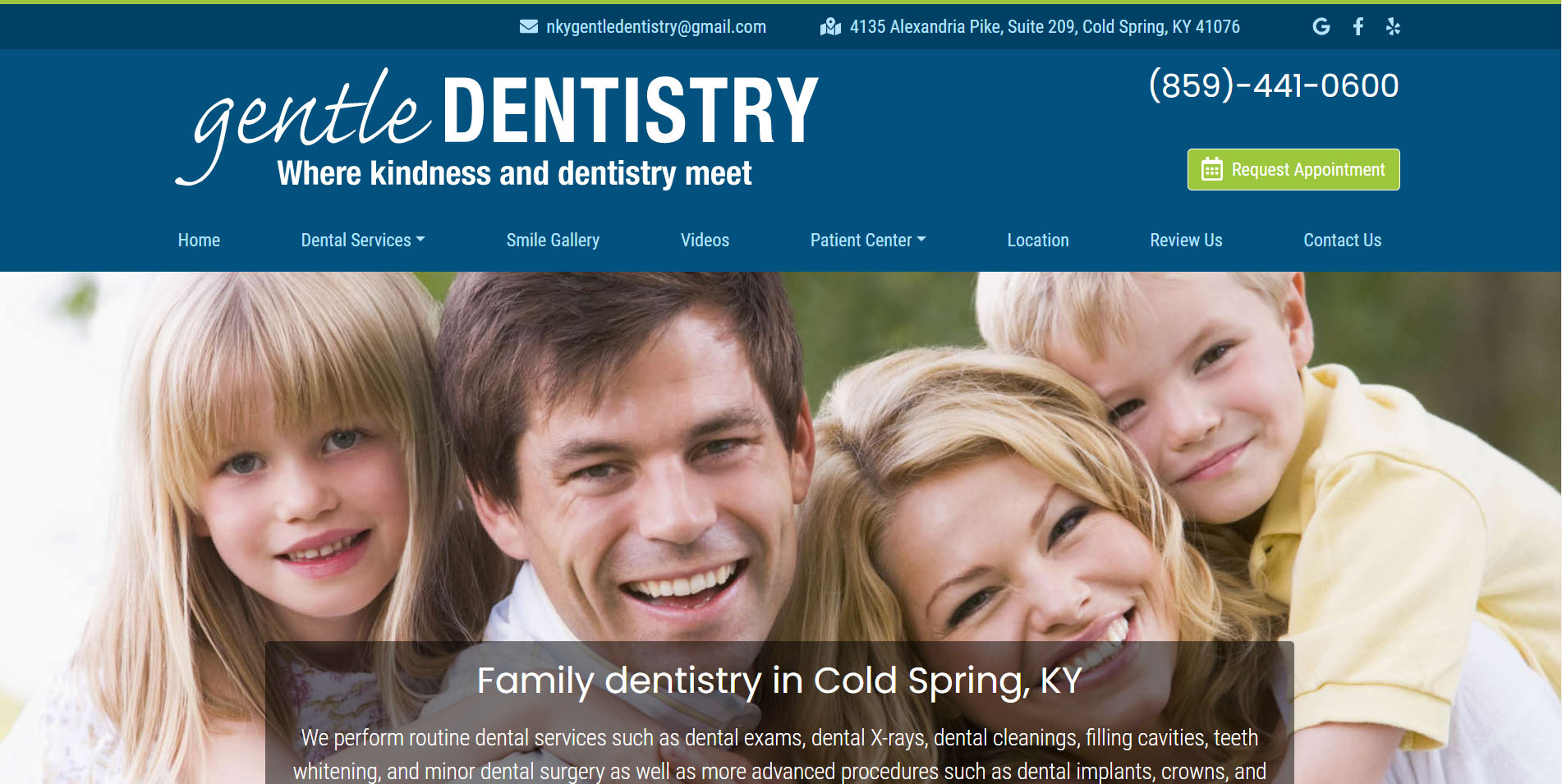 Dental Website Design #6 by Dental Web Services