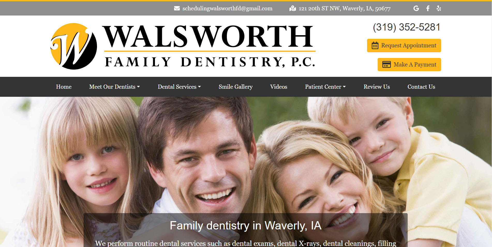 Dental Website Design #8 by Dental Web Services